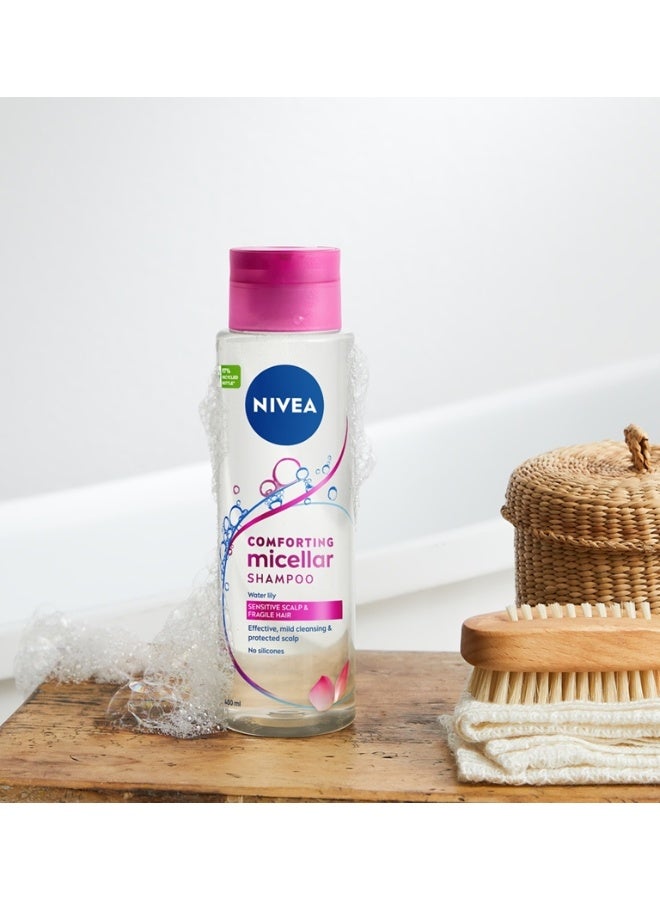 Nivea Comforting Micellar Shampoo 400ml - Image 4